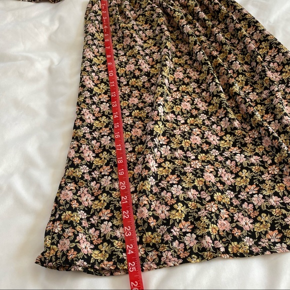 SOLD - Boho Floral Mini Dress - Picture 9 of 9